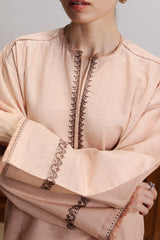 ZARA SHAHJAHAN - 2PC EMBROIDERED KURTA WITH EMBROIDERED TROUSER - A627