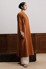 ZARA SHAHJAHAN - 2PC EMBROIDERED KURTA WITH EMBROIDERED TROUSER - A842