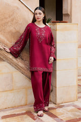 ROYAL LOOM - STITCHED 2 PIECE EMBROIDERED DHANK PRET