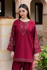 ROYAL LOOM - STITCHED 2 PIECE EMBROIDERED DHANK PRET