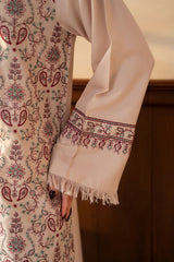 ZEENAT - STITCHED 3 PIECE EMBROIDERED DHANAK