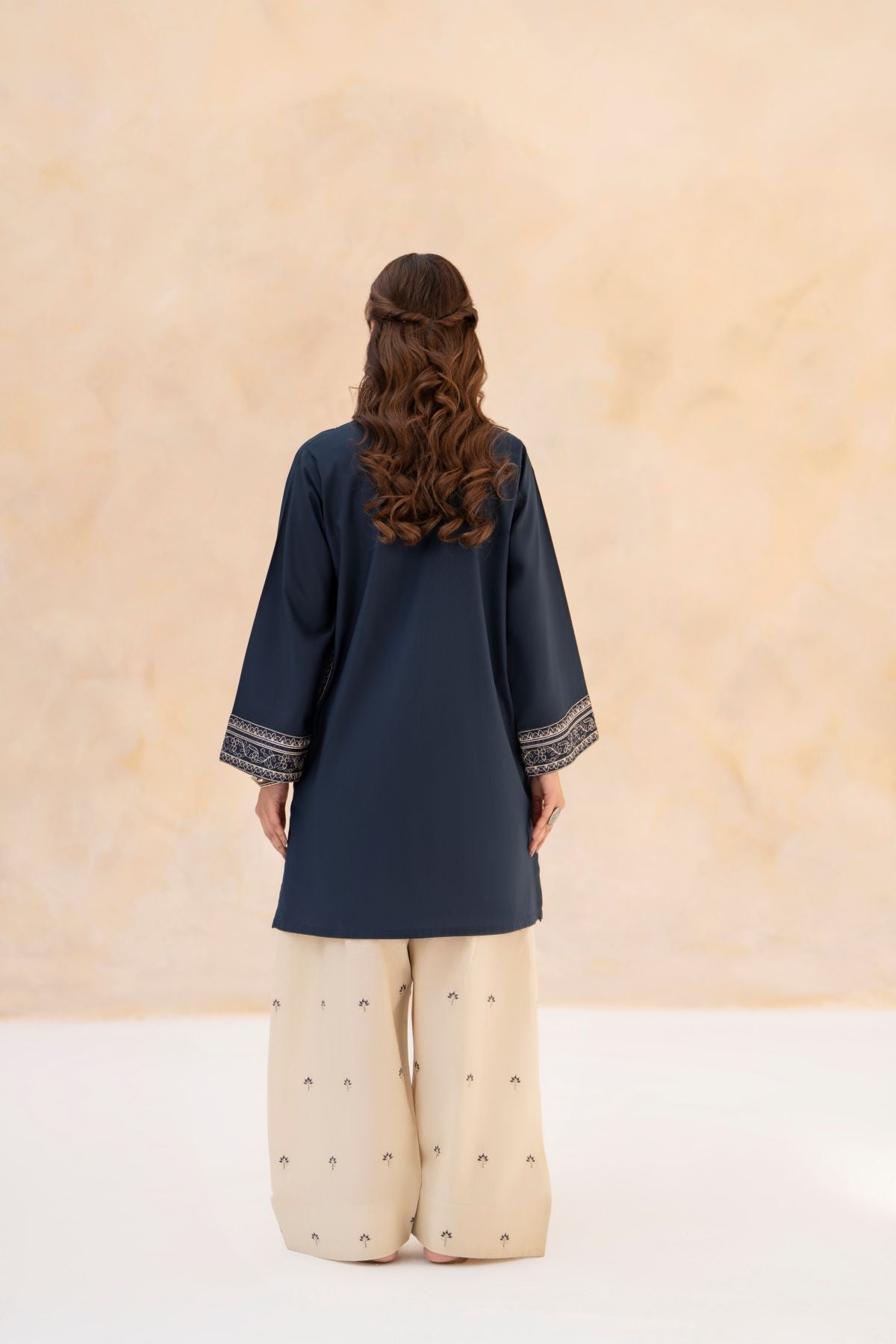 LAZULI-2PC LAWN EMBROIDERED SHIRT WITH LAWN EMBROIDERED TROUSER-P-305