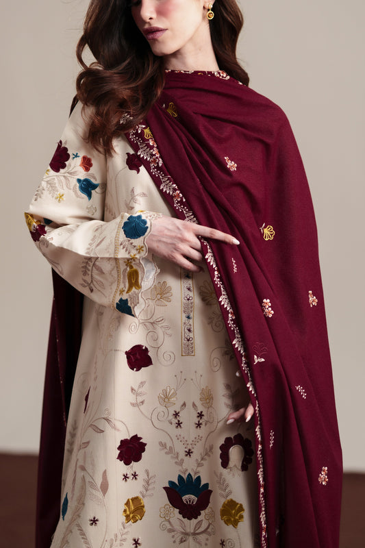 LELANI - STITCHED 3 PIECE EMBROIDERED DHANAK