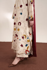 LELANI - STITCHED 3 PIECE EMBROIDERED DHANAK