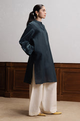 ZARA SHAHJAHAN - 2PC EMBROIDERED KURTA WITH EMBROIDERED TROUSER - A616