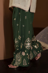 ETHNIC 3PC WEDDING COLLECTION EMBROIDERED SUIT