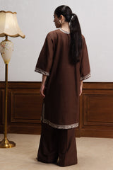 ZARA SHAHJAHAN - 2PC EMBROIDERED KURTA WITH EMBROIDERED TROUSER - A731