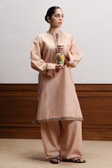 ZARA SHAHJAHAN - 2PC EMBROIDERED KURTA WITH EMBROIDERED TROUSER - A627