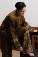 ZARA SHAHJAHAN - 2PC EMBROIDERED KURTA WITH EMBROIDERED TROUSER - A958