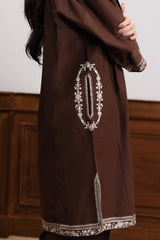 ZARA SHAHJAHAN - 2PC EMBROIDERED KURTA WITH EMBROIDERED TROUSER - A731