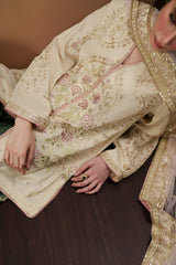 ETHNIC 3PC WEDDING COLLECTION EMBROIDERED SUIT