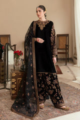 Velvet 3PC Embroidered-BR 804