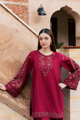 ROYAL LOOM - STITCHED 2 PIECE EMBROIDERED DHANK PRET
