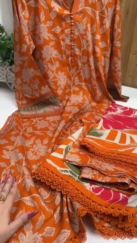 ANEELAS-3PC LAWN DIGITAL PRINTED SHIRT WITH CHIFON PRINTED DUPATTA AND PRINTED TROUSER - P-303