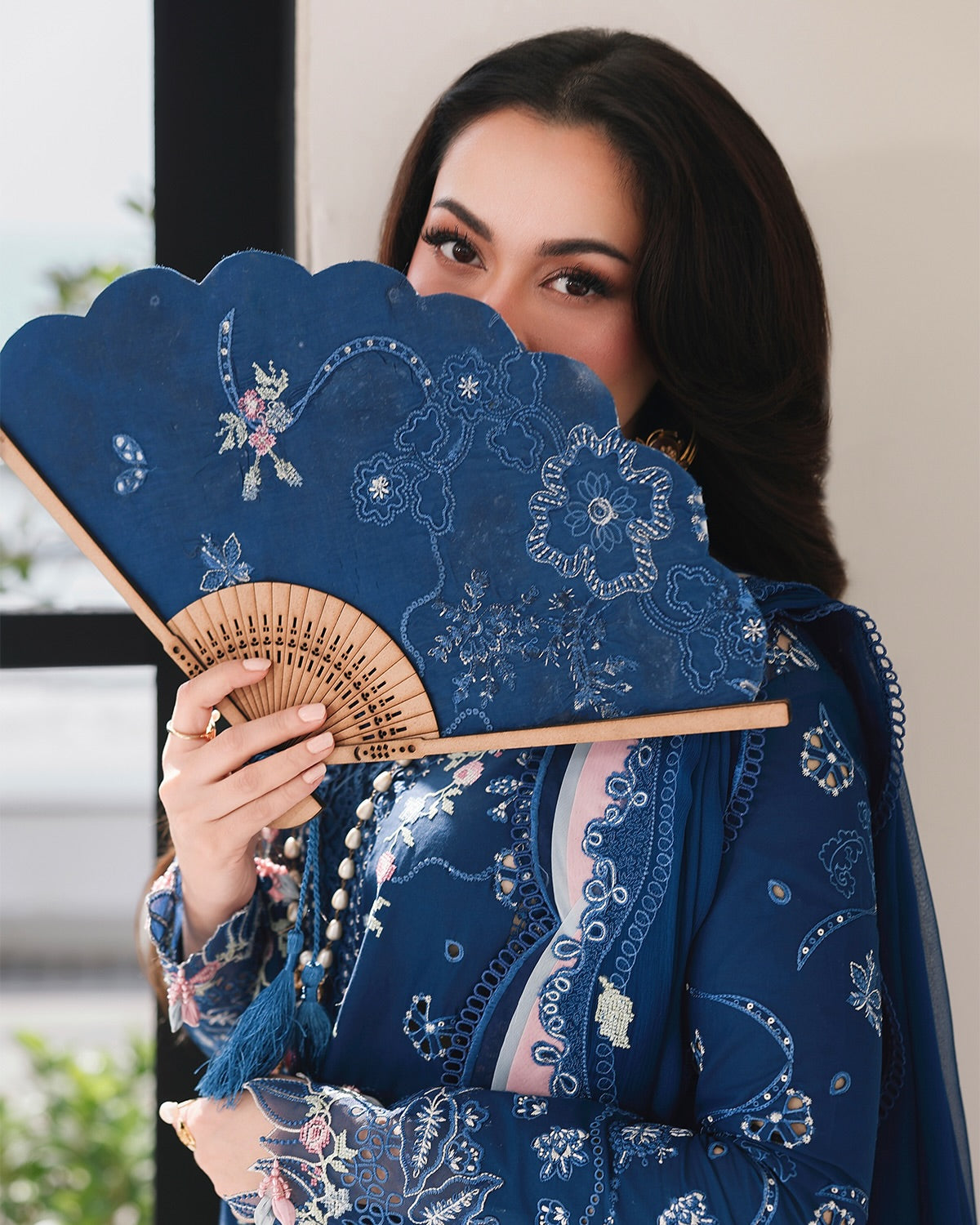 Qalamkar Sahil - Luxury Lawn Unstitched 3Pc Suit - P713
